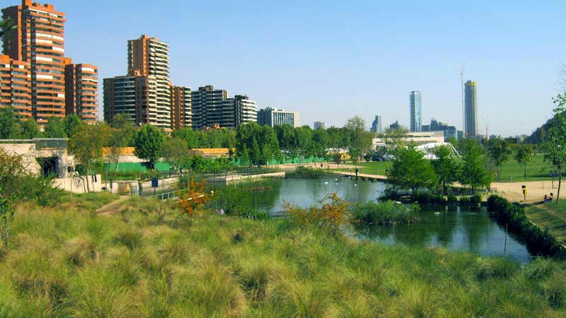 Santiago de Chile - Parque Bicentenário