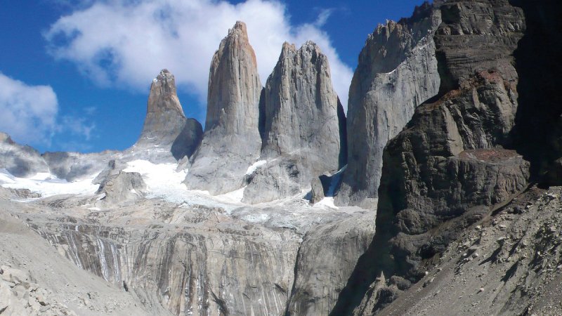 Torres del Paine - Torre Sul, Central, Norte e Peineta