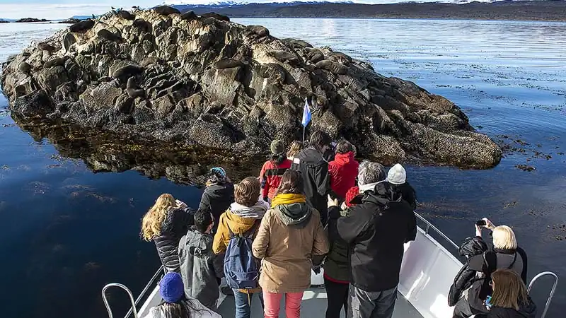Navegação Canal Beagle em Iate