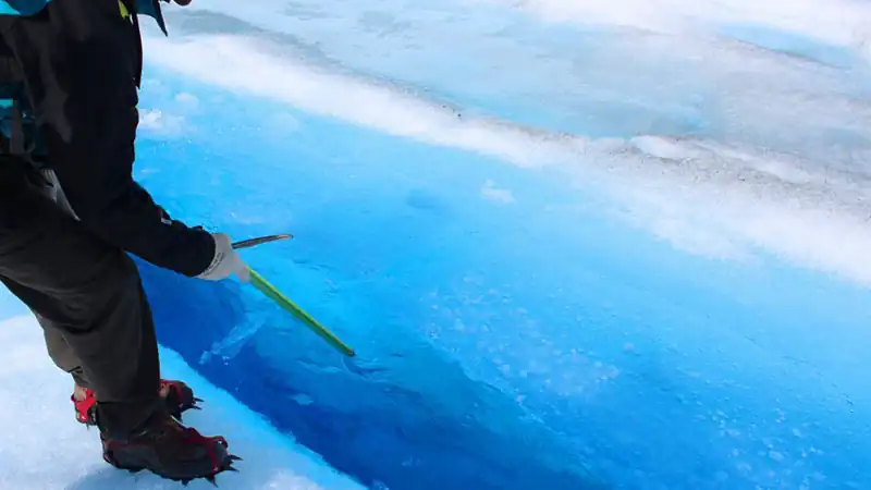 Exploração do Glaciar Moreno