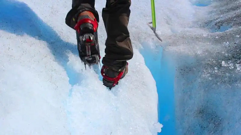 Exploração do Glaciar Moreno