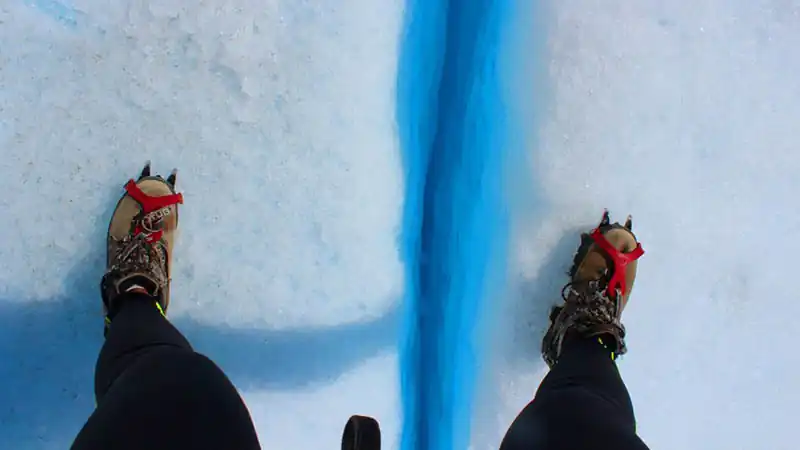 Exploração do Glaciar Moreno