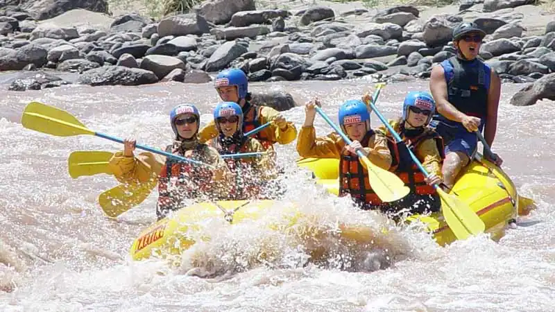 Rafting em Pueblo del Rio, Parque Aventura ARE