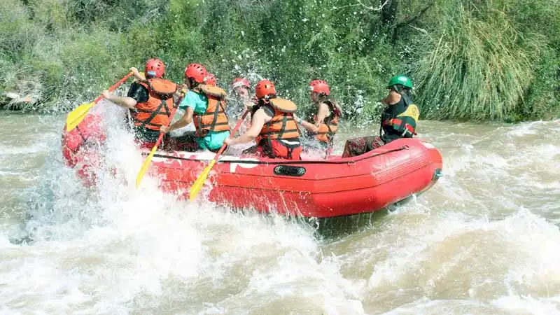 Rafting em Pueblo del Rio, Parque Aventura ARE