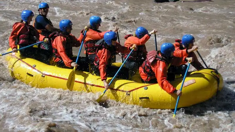 Rafting em Pueblo del Rio, Parque Aventura ARE