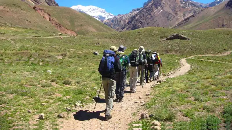 Trekking Rappel no Cerro de Cabras