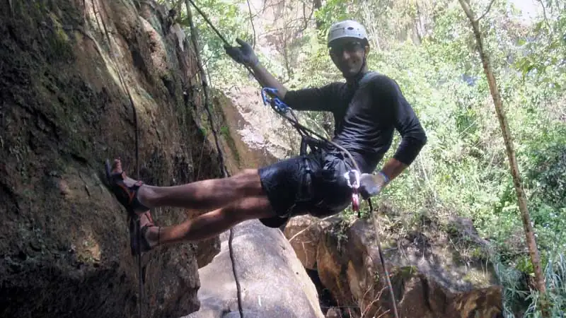 Cachoeira da Quebrada de Salto com Rappel