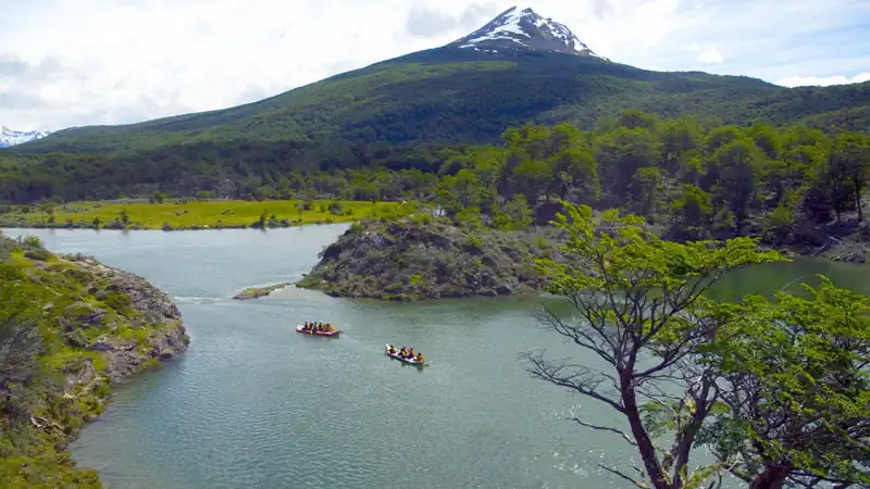 Trekking e canoas no Parque Nacional Tierra del Fuego